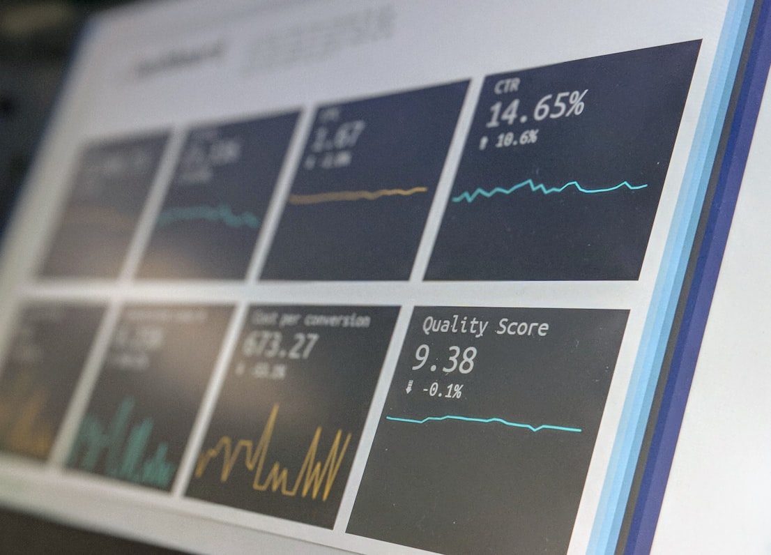 Analytics de conversaciones del chatbot mostrando abandono